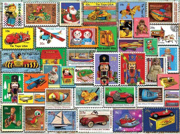 Christmas Toy Stamps