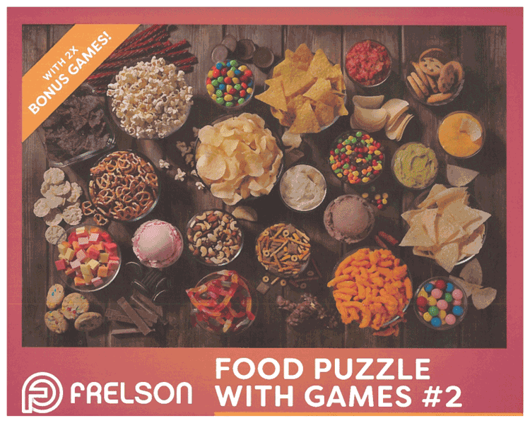 Food Puzzle With Games #2