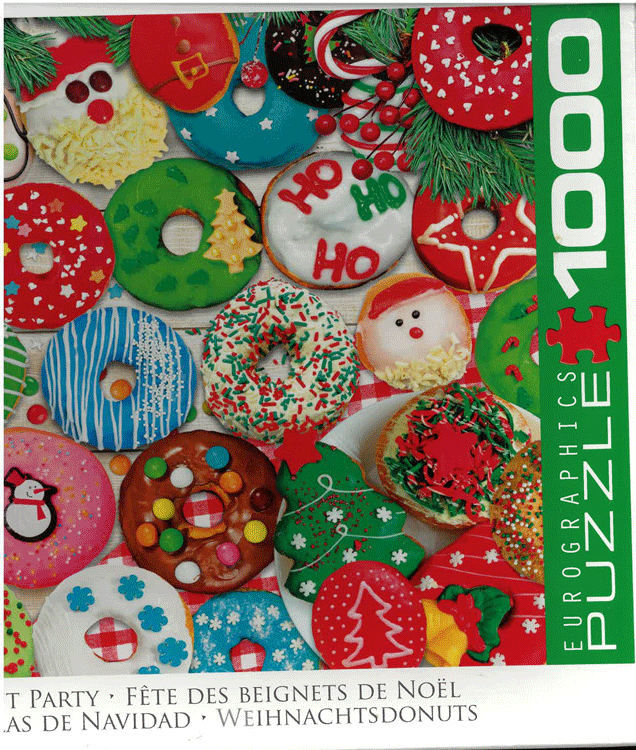 Christmas Donut Party